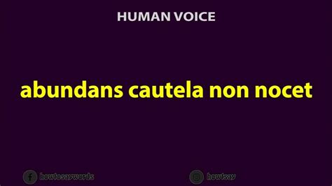 abundans cautela non nocet|Abundans cautela non nocet .